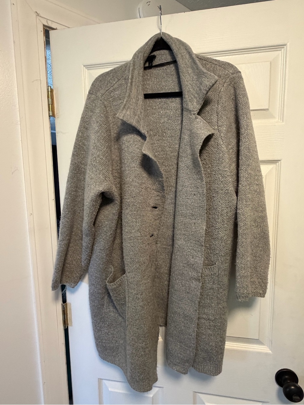 torrid Gray Ribbed Knit Cardigan - Picture 5 of 5